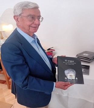 El yogur da el salto a la alta cocina de la mano de Rafael Ansón