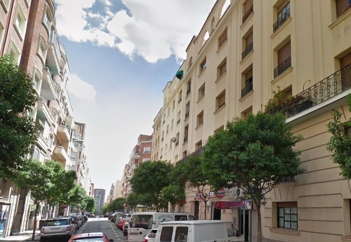 Calle Fernán González, en el distrito Retiro, donde ha tenido lugar el suceso