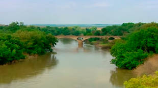 Remontando el Tajo a vista de pájaro