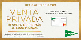 Venta Privada El Corte Inglés