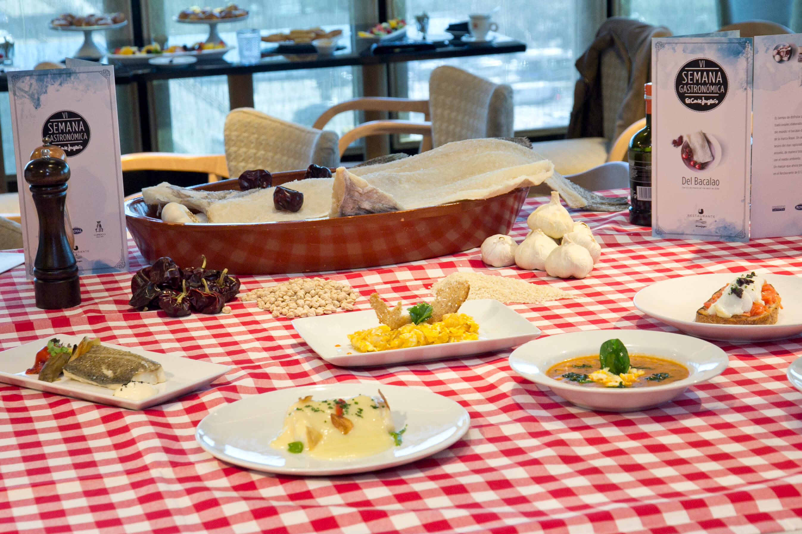 Los restaurantes del Corte Inglés celebran la Semana del Bacalao