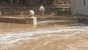 Villar del Olmo, otro municipio inundado por el desbordamiento del arroyo de la Vega