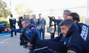 Cursos de autoprotección ante ataques terroristas para policías locales