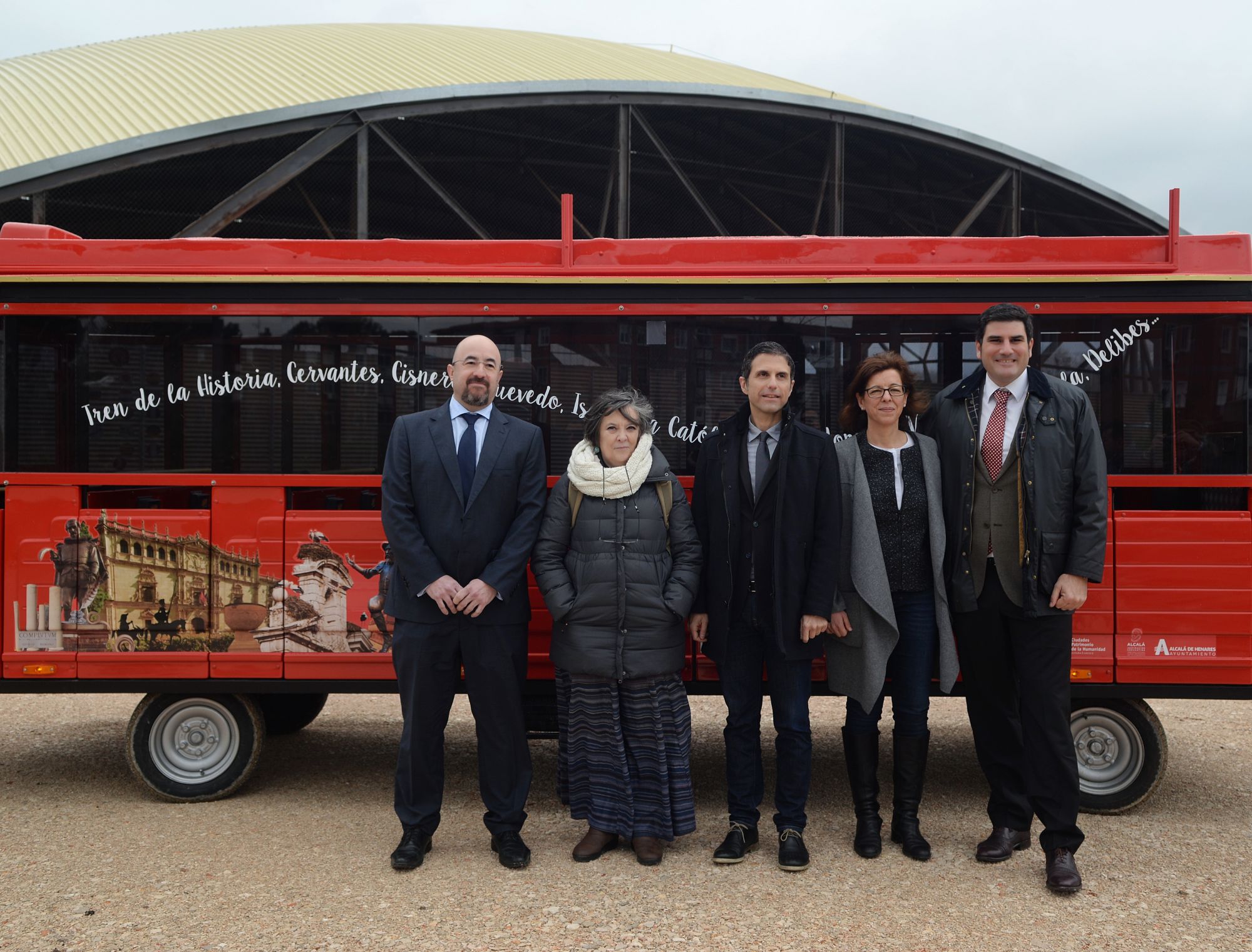 Alcalá presenta su nuevo Tren Turístico, Alcalá City Tour