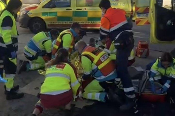 Accidente laboral en Pinto