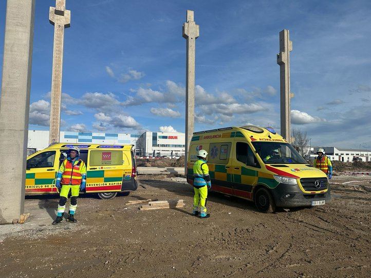 Accidente laboral en Getafe