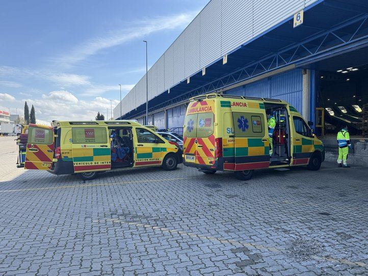 Accidente laboral mortal en el Centro de Transportes de Madrid