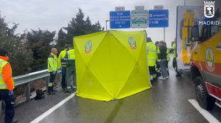 Fallece un motorista en un accidente de tráfico en la M-21