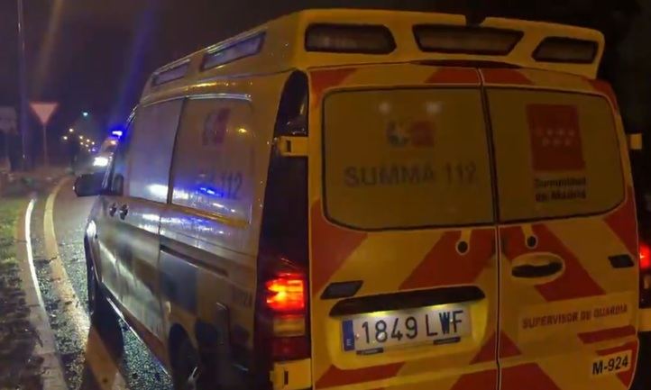 Accidente de moto mortal en San Fernando de Henares