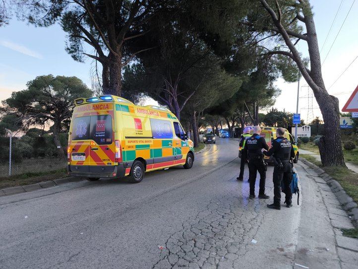 Accidente de un menor en patinete eléctrico en Villaviciosa de Odón
