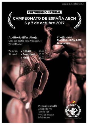 La Asociación Española de Culturismo natural apuesta por un culturismo libre de drogas.