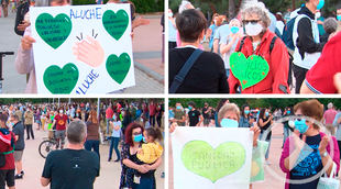 Vecinos de Aluche a favor de servicios públicos de calidad