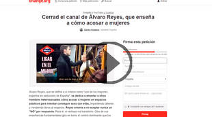 Movilización en las redes para cerrar el canal del youtuber Álvaro Reyes por apología del acoso sexual
