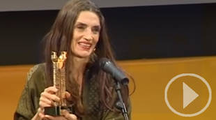 Ángela Molina, premiada en Medina del Campo