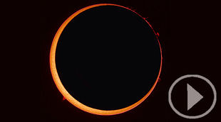 El último eclipse anular solar del 2019