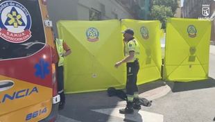 Servicios de emergencias intervienen en un apuñalamiento en el centro de Madrid