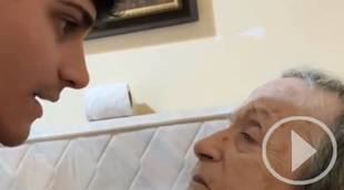 La emotiva despedida de un nieto a su abuela se hace viral