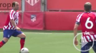Asociación de Leyendas del Atlético de Madrid disputa un partido contra la Federación Extremeña