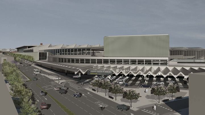 Infografía del proyecto de reforma de la estación de Atocha