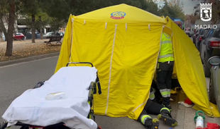 Herida grave una mujer atropellada en Butarque