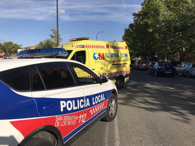 Atropellado un niño de ocho años en San Sebastián de los Reyes.