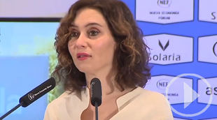 Ayuso espera que CyL tenga "pronto" un gobierno