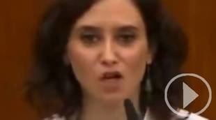 Ayuso ya acusó a Errejón de machista en la Asamblea