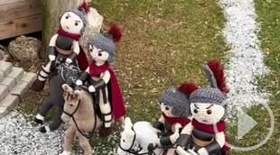 El Belén de ganchillo de El Berrueco