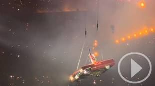 Beyoncé vive un momento de tensión durante un concierto