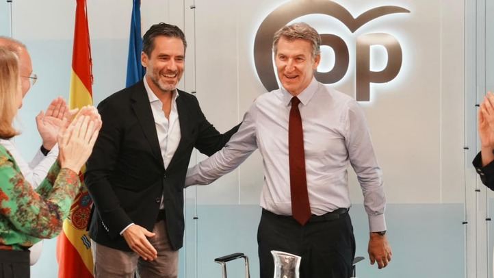 Borja Sémper con Alberto Núñez Feijóo
