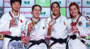 España obtiene bronce en la segunda jornada del Grand Slam de Yudo de Abu Dabi
