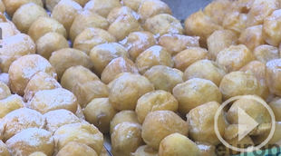 Los buñuelos de viento, las estrellas de Todos los Santos