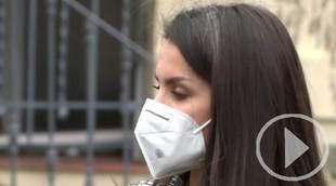 La reina Letizia presume de canas