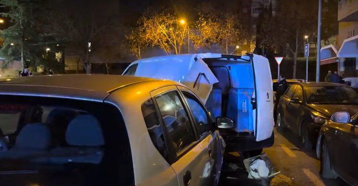 Una joven de 29 años, grave tras ser atropellada en Hortaleza mientras descargaba una furgoneta