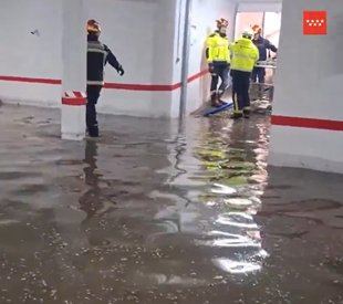 Emergencias gestiona 89 incidencias por lluvias en el sur y este, la mayoría en Aranjuez