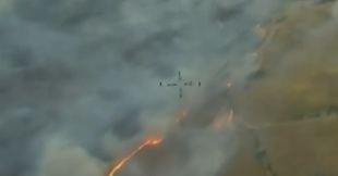 El incendio de Tres Cantos deja dos heridos y varias urbanizaciones desalojadas