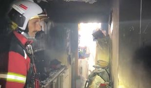 Rescatada una mujer en estado grave tras un incendio en su vivienda en Alalpardo