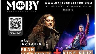 Carlos Maestro presenta su nuevo trabajo en la Sala Moby Dick