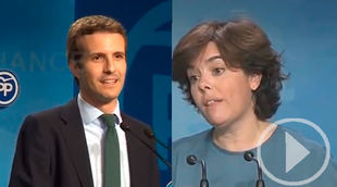 Santamaría y Casado cerrarán su campaña en Madrid