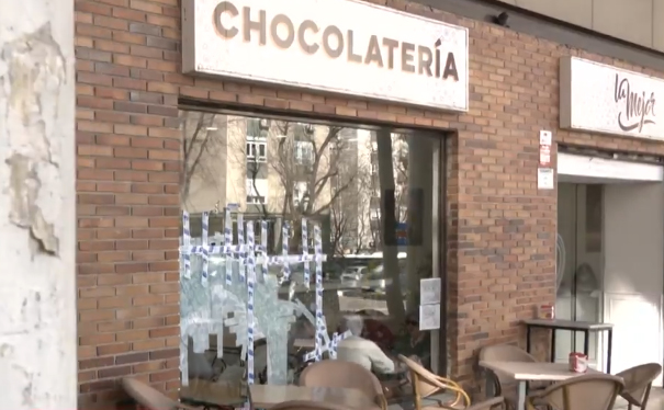 Chocolatería asaltada en Moratalaz