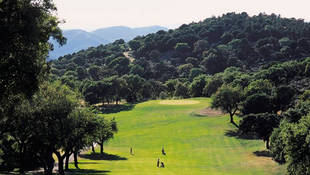 Jugamos en el Real Club de Campo de Córdoba, en mitad del parque forestal Los Villares.