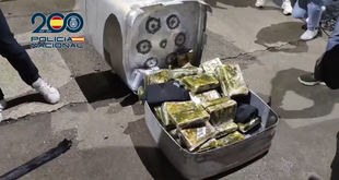La Policía frustra en El Molar un envío de cocaína oculta en un camión con destino al Reino Unido