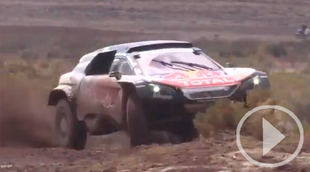 Carlos Sainz, es nuevo líder en coches en el Dakar