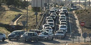 Getafe denuncia el colapso de tráfico en Getafe Norte por taxis y VTC en el arranque del Mad Cool