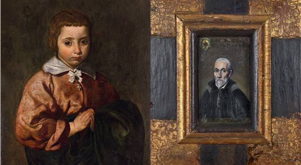 Dos retratos de Velázquez y El Greco, respectivamente, declarados Bien de Interés Cultural.
