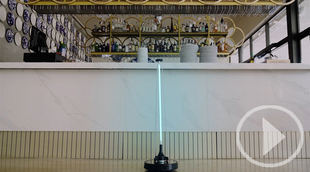 Un robot que garantiza espacios libres de virus