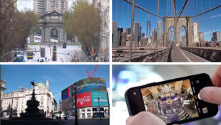 El confinamiento contra el coronavirus deja vacías las ciudades