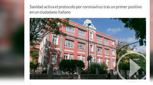 Un turista italiano en Tenerife da positivo en coronavirus