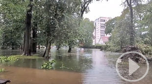 Lluvias de barro y más calor durante las próximas horas en España