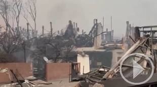 Imágenes muestran la magnitud de daños de los incendios de Los Ángeles